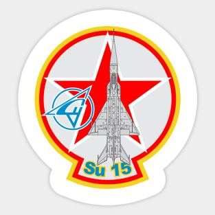 Sukhoi 15 Flagon Fighter Sticker